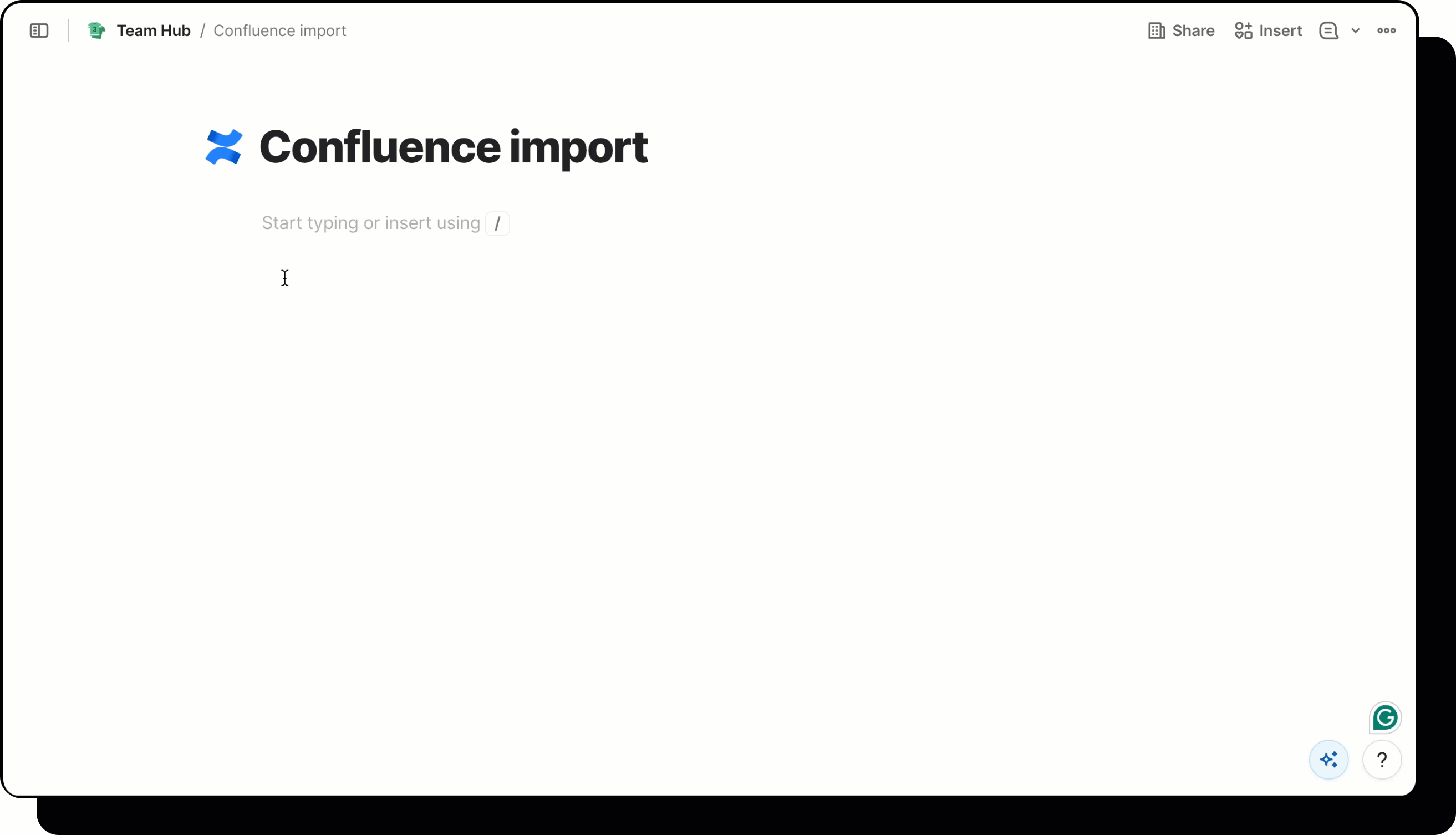initiate confluence importer (updated UI).gif