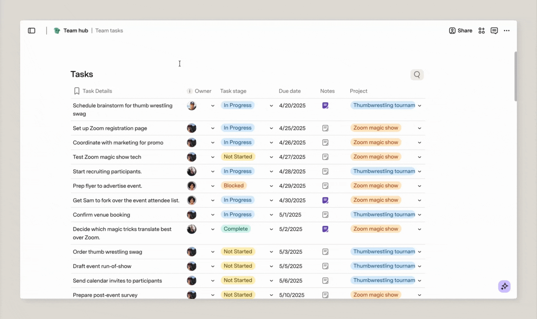 open table display options.gif