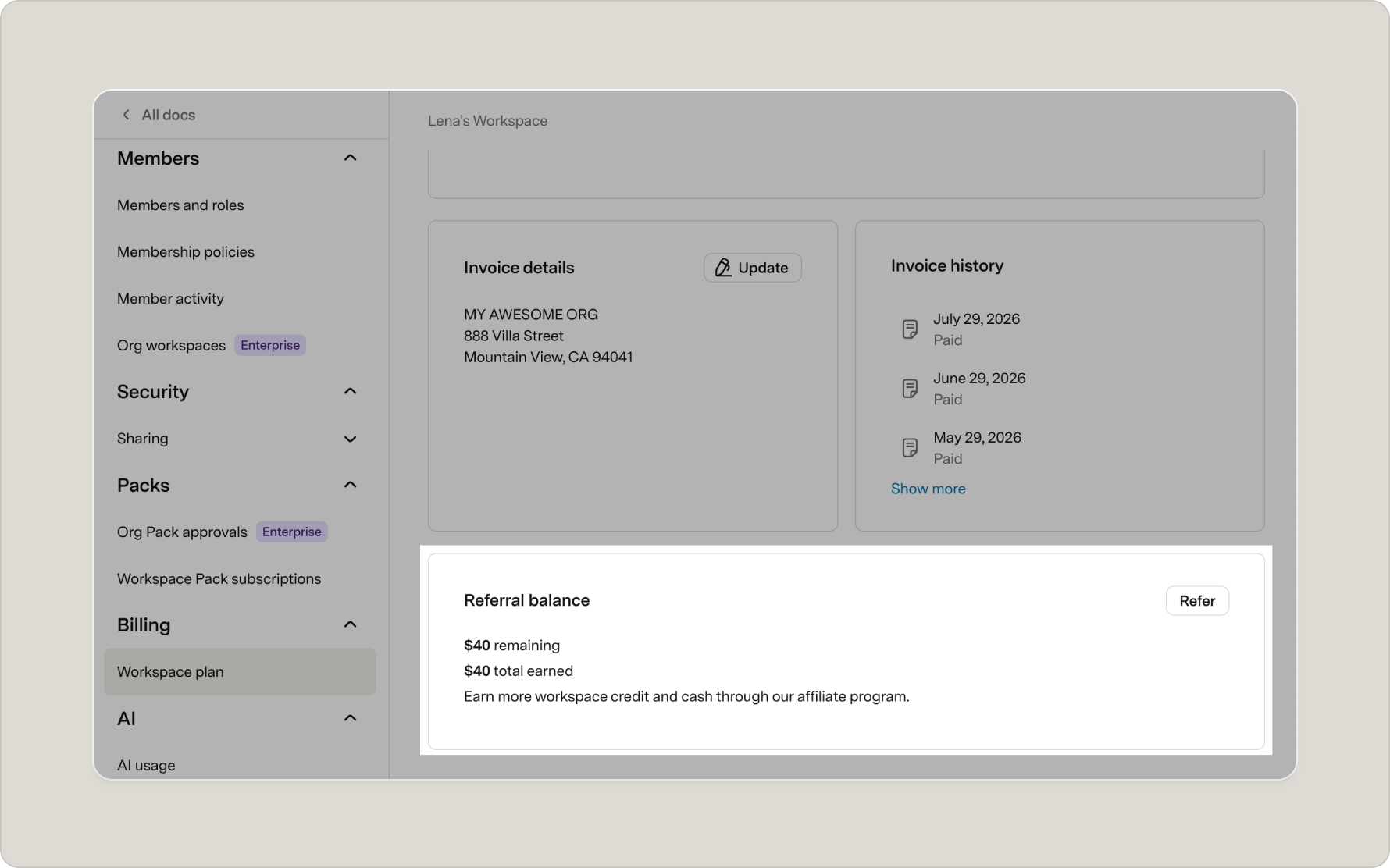 referral balance (billing settings).png