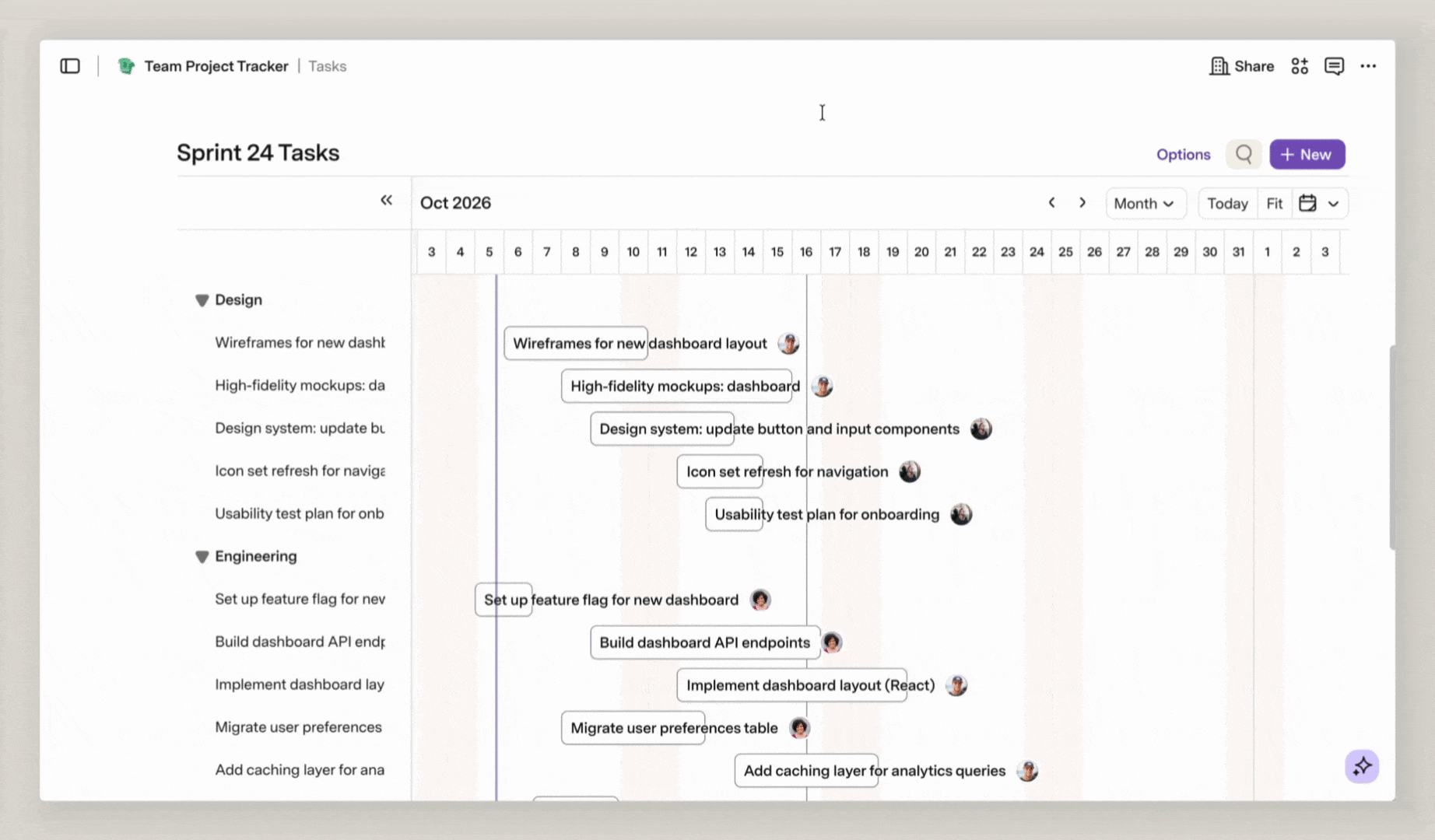 set up dependencies - timeline.gif
