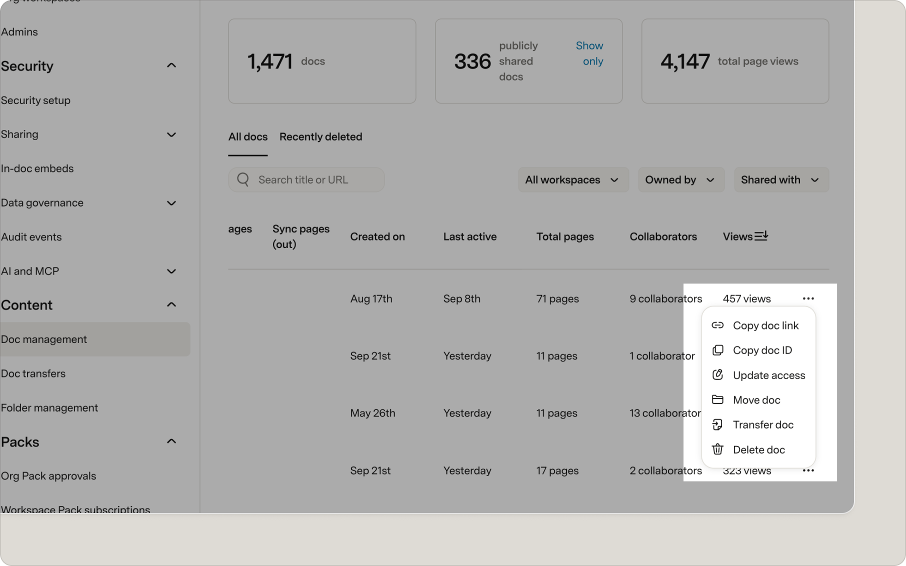 enterprise doc mgmt dash - doc action menu.png